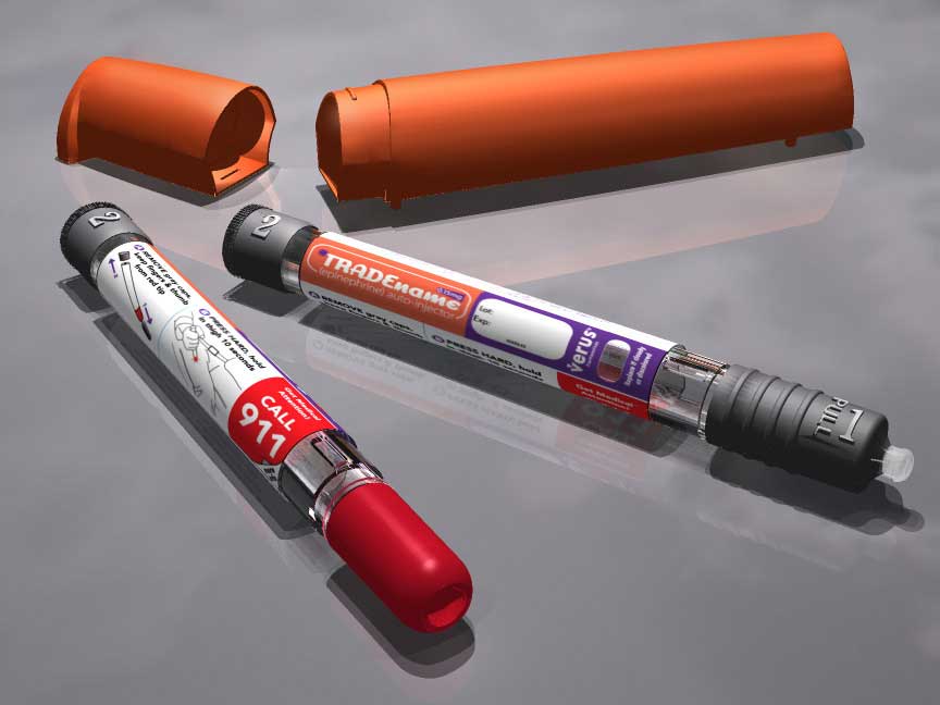 Verus Pharmaceuticals concept for new cases for Twinject, an epinephrine auto-injector for anaphylaxis Linda Nye Visualizing Nature